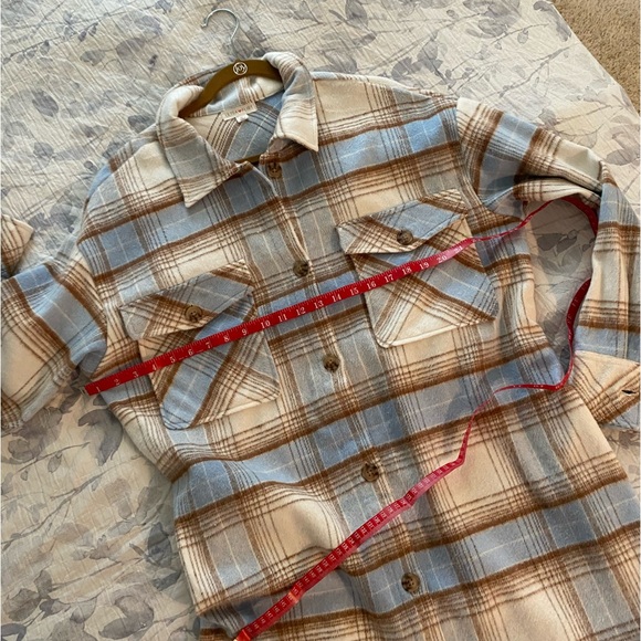 Long Flannel Shirt/Jacket XL - Picture 9 of 12